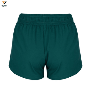 Pantalones cortos deportivos de cintura alta para mujer, pantalones cortos de gimnasio holgados informales de secado rápido con características transpirables, suministro al por mayor - Product Image 6