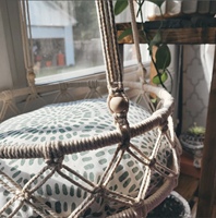 100% fait à la main en macramé Boho meubles pour animaux de compagnie personnalisé chat hamac lit suspendu en macramé cintre élégant bohème chat lit