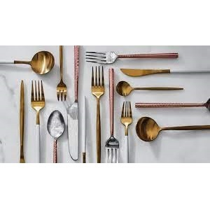 Wholesale Stainless Steel Cutlery Set Silver Metal Flatware for Tea Coffee <b>Dessert</b> Includes Spoon and <b>Fork</b> - Product Image 4