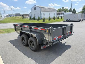 2026 Belmont 6' x 12' 10K Low Profile Dump Trailer DTL7212-10K Heavy Duty Hydraulic Dump Trailer Tandem Axle Utility Equipment - Product Image 5