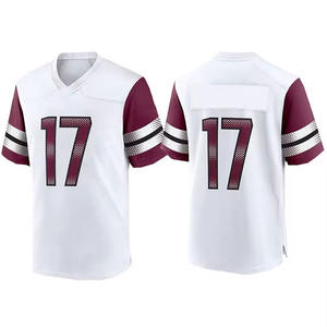 Ensemble d'uniformes de football américain au prix d'usine OEM, vente en gros, ensemble de maillots de football américain personnalisés pour la vente en ligne - Product Image 6