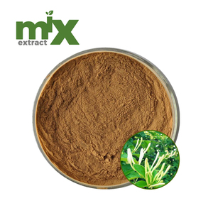 Poudre d'extrait de fleur de chèvrefeuille Acide chlorogénique 5% 10% 20% 25% 50% 98% Ingrédient Lonicera Japonica pour mélanges personnalisés - Product Image 1