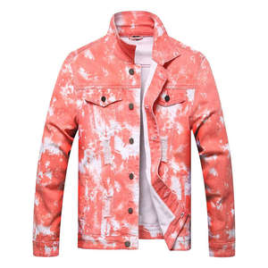 Vestes pour hommes, denim vintage, veste en jean tendance, mode streetwear, vêtements d'extérieur, tissu en coton doux, confortable, durable, coupe OEM - Product Image 1