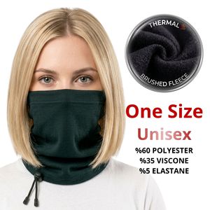 Bonnet en polaire thermique unisexe, cache-cou réglable, masque facial, cagoule d'hiver - Product Image 2