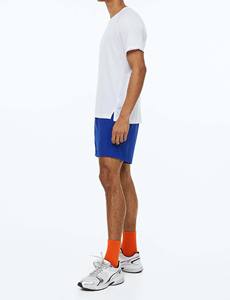 Pantalones cortos deportivos informales de verano para hombre, pantalones cortos para correr, comodidad antiarrugas de alta calidad, logotipo personalizado, Color sólido elástico - Product Image 2