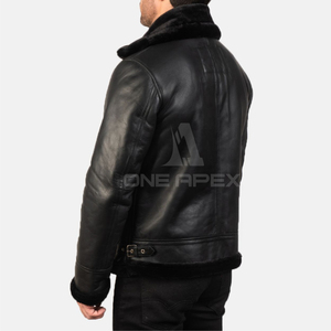 Vestes en cuir personnalisées Hip Hop Vestes de moto en cuir élégantes à la mode pour hommes Veste de motard en cuir PU de haute qualité Street Wear - Product Image 2