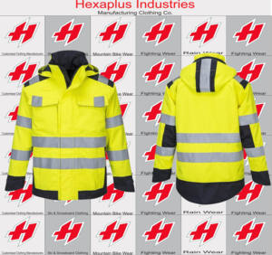 2023 nouveau manteau à manches longues de haute qualité, veste réfléchissante de sécurité, manteau de pluie de sécurité personnalisé, OEM - Product Image 5