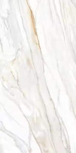 Apolo blanco 1600x3200 azulejo de losa de porcelana cuerpo de alto brillo pintura de paisaje chino piedra sinterizada Mesa tocador de baño - Product Image 4