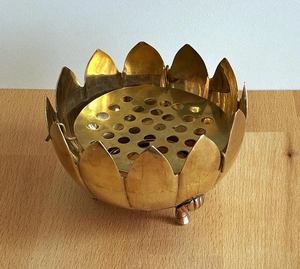 Plat à riz moderne de luxe en acier inoxydable, écologique, bol de service décoratif fantaisie pour mariage, artisanal martelé, décoration intérieure - Product Image 4