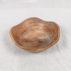 Wholesale Eco-Friendly Unique <b>Enamel</b> Design Large Capacity Acacia Wood Salad <b>Bowl</b> with Salad Hands Serving Utensil for Party - Product Image 1