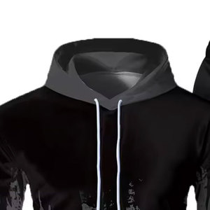 100% coton respirant survêtements Sublimation imprimé survêtements à capuche Design élégant en gros 2 pièces ensemble - Product Image 6