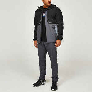 2025 nouveauté veste Softshell rouge pour hommes personnalisée Style Sport réfléchissant pour l'hiver coque souple extérieure - Product Image 4