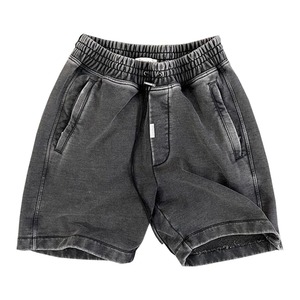 กางเกงขาสั้นผ้าลูกฟูกปักลายมีกระเป๋า,กางเกงขาสั้นไม่มีโลโก้แบบเรียบมีซิป - Product Image 3