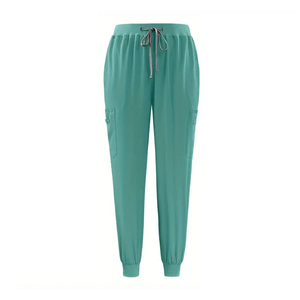 Nuevo Uniforme Médico de Punto de Alta Calidad para Hombre, Conjuntos de Uniformes Médicos Hechos a Medida, Cuello Alto, Manga Corta, Venta al por Mayor - Product Image 4