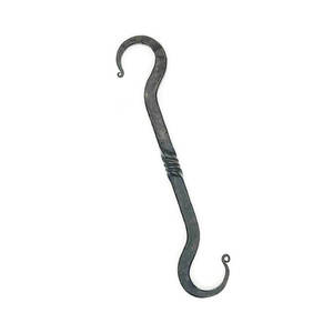 Hand Forged Twisted <b>S</b> <b>Hook</b>, Wrought Iron Handmade heavy Duty <b>S</b> <b>Hook</b> for Hanging Plants, Pots, Kitchen Utensil Hanging <b>Hooks</b> - Product Image 3