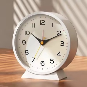 <b>Modern</b> Metal Table <b>Clock</b> for Home Office Table Decor Retro Desk Decoration Elegant Tabletop <b>Clock</b> for Living Room - Product Image 5