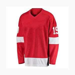 Maillot de hockey sur glace professionnel fabriqué au Pakistan pour les patchs personnalisés, maillot de hockey sur glace uni pour hommes, ensemble de haute qualité - Product Image 4