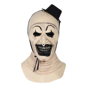 หน้ากากสยองขวัญฮาโลวีน TERRIFIER หน้ากากตัวตลกซอมบี้ หน้ากากยางลาเท็กซ์ หน้ากากกระดาษสำหรับงานปาร์ตี้ สำหรับชุดแฟนซีและงานเฉลิมฉลอง - Product Image 2