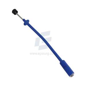Aplicador de Bolus de Calcio, Cabeza Curva de Acero Inoxidable, 36 cm, Herramienta Manual Veterinaria para Ganado Vacuno, Ovejas, Cabras, Dosificación Oral - Product Image 5