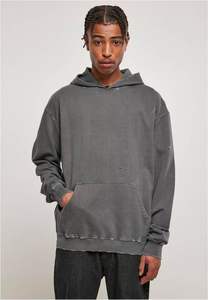 Sweat-shirt à capuche vintage surdimensionné personnalisé pour femmes, en coton, ample, ample, en gros, logo personnalisé, molleton, coton lourd - Product Image 3