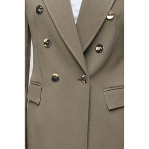 Chaqueta Blazer Casual para Mujer, 100% Algodón - Product Image 4