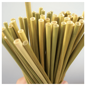 Pailles en herbe naturelle pour boissons au thé à bulles, jus et ensembles de boissons pour l'hôtellerie, fabriquées au Vietnam - Product Image 2