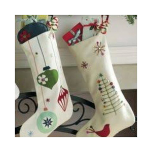 Wholesale Custom Home Fine <b>Wool</b> Knitted Kids Candy Gift Red Letter Christmas <b>Socks</b> Aus - Product Image 4