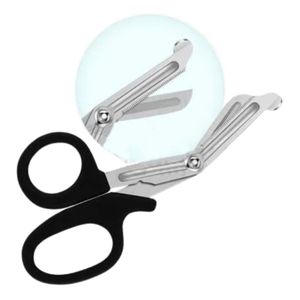 Instrumento médico, 6 uds., botiquín de primeros auxilios para mascotas, juego de cuidado veterinario de emergencia con cortaúñas, vendaje, tijeras, pinzas, estuche - Product Image 3