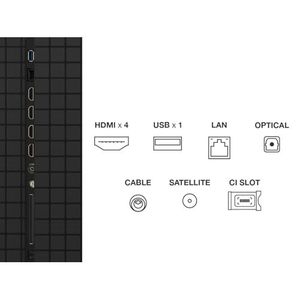 98-Inch QD Mini LED TV 4K HDR Premium Smart Kitchen Television WHVA Panel Audio 144Hz Motion Clarity Vision and Use - Product Image 5