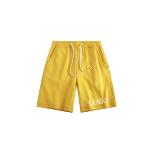 2025 New Arrival <b>Men's</b> Casual Beach & Swimming <b>Shorts</b> Solid <b>Pattern</b> Custom Logo Anti-Wrinkle Cotton <b>Swim</b> Trunks DDP shipping - Product Image 3