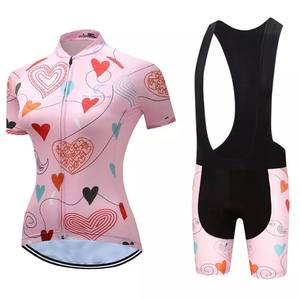 Camisetas de ciclismo para mujer de la mejor calidad 2022, camisetas de poliéster con estampado de sublimación personalizables, ropa de ciclismo para niñas OEM - Product Image 6