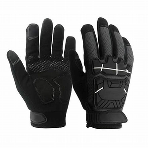 Gants de protection TPR anti-impact en microfibre personnalisés, résistants aux coupures, en cuir TPR, pour mécaniciens industriels - Product Image 2