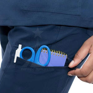 Ensemble d'uniformes d'infirmière pour hôpital, vêtements de travail pour laboratoire médical, vêtements professionnels confortables et durables, uniforme médical pour infirmière - Product Image 6