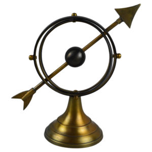 Esfera armilar dorada personalizada, Decoración de mesa artesanal de Metal de buena calidad, excelente diseño para entusiastas de la geografía - Product Image 6