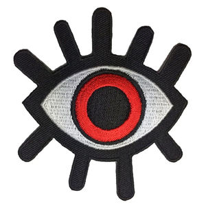 Meilleures ventes : Écussons brodés personnalisés fabriqués en usine, OEM, très demandés, formes Cœur et Fleur, à coudre, en Coton/Laine/Polyester - Product Image 1