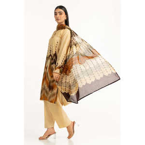 ชุดสูทผ้าลอนพิมพ์ลายมัสตาร์ด 3 ชิ้นสำหรับผู้หญิง สไตล์ลำลอง สวยหรู ทันสมัย ความยาวระดับเข่า ประดับเพชร ไซส์ XS ระบายอากาศได้ดี เหมาะสำหรับใส่กลางวันหรืองานเลี้ยงอาหารค่ำ รับผลิตแบบ OEM/ODM - Product Image 2