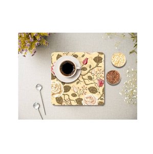 Factory Supply Office Hotel Printed MDF <b>Trivet</b> Water Super Absorbent Cup Handmade Design Round MDF Printing <b>Trivets</b> - Product Image 5