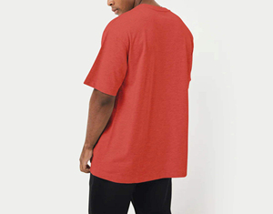 เสื้อยืดผ้าฝ้าย100% โอเวอร์ไซส์สำหรับผู้ชายเสื้อยืดพิมพ์ลายไหล่แบบกำหนดเอง - Product Image 2