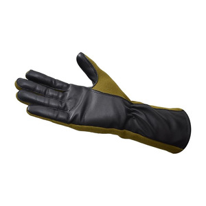 Los mejores guantes de cuero para piloto de combate con pantalla táctil, puño largo, protección para exteriores, transpirable, sin silicona, sin polvo - Product Image 3