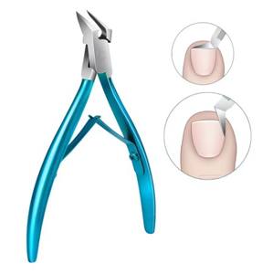 Hot Sale Professional High Quality <b>Nail</b> Clippers Curved Blade Cuticle Nippers Mess-Free Manicure and Tool <b>Hand</b> <b>Nail</b> Care - Product Image 3