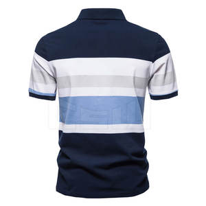 Camiseta de algodón personalizada para hombre, Polo a precio de fábrica, venta al por mayor - Product Image 3
