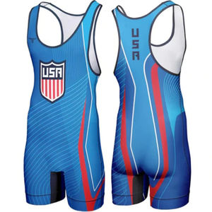 Singlet de Lucha Libre Unisex para Hombre - Sublimación Personalizada, Impresión por Sublimación, Absorbe la Humedad, Transpirable, Poliéster y Elastano para Entrenamiento en Gimnasio - Product Image 6