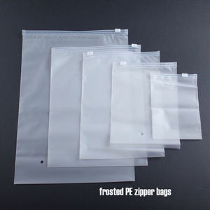 Sac d'emballage de vêtement personnalisé en plastique OEM emballage de t-shirt en gros d'usine sacs de rangement à fermeture éclair épaisseur longueur personnalisée approvisionnement - Product Image 2