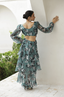 Gaun Chiffon Cetak Gaya Boho Chic Wanita Ramah Lingkungan, Bernapas, Kasual, Pesta, Malam Hari, Streetwear, Grosir Pabrik