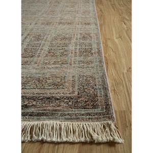 Alfombras de Lana Afgana Anudadas a Mano, Color Azul Viscaya, 10 mm, Diseño de Medallón Abstracto Rectangular, Hechas a Mano, EA-3060 (Cs-01), para Sala de Estar o Pasillo - Product Image 4