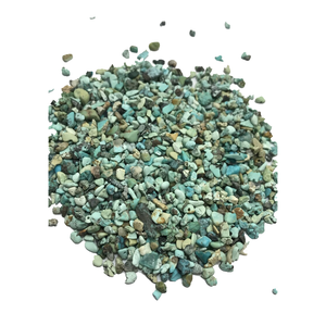 super crystal African Turquoise Chip Loose Stone Raw Gemstone Chips Tumbled Stone Chip Natural Healing Crystal <b>Pebble</b> Wholesaler - Product Image 4