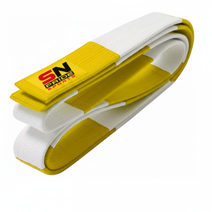 Cinturón de Entrenamiento de Artes Marciales Mixtas (MMA) y Karate, 100% Algodón Puro, Ligero, Transpirable y Duradero - Product Image 1