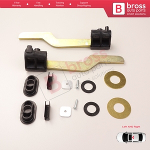 Pièces de verrouillage de capote convertible BSR8 gauche et droite pour Astra G E46 E64 54347031361 54347031362 - Product Image 2
