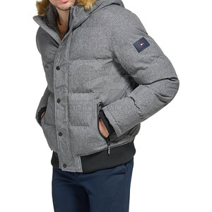 Veste d'hiver en fausse fourrure à capuche pour homme, coupe-vent, imperméable, chaude, veste en fausse fourrure à capuche pour homme pour l'extérieur - Product Image 2