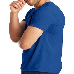 T-shirt en toile pour couple Bella, bleu royal, col rond, logo personnalisé, impression numérique, t-shirts écologiques à séchage rapide - Product Image 3